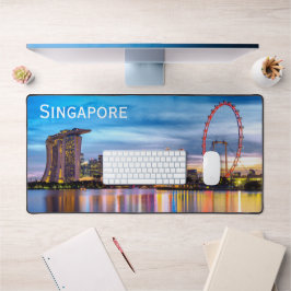 Singapur Schreibtischunterlage