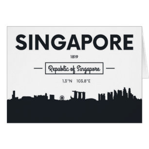 Singapur, Stadt-Koordinaten der China-