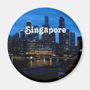 Singapur-Stadtbild Magnet