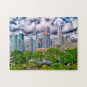 Singapur-Wolkenkratzer .