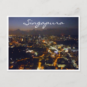 Singapura Postkarte