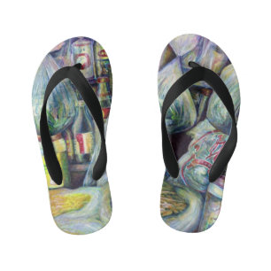 Singapurs sonnige Aromen Kinderbadesandalen