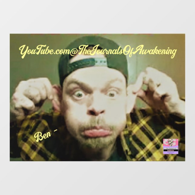 singe autocollant de fenêtre (Feuille)