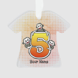 Singe chaussette numéro 5