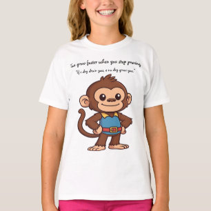 Singe Confiant – Croyance en Soi & T-Shirt Intérie