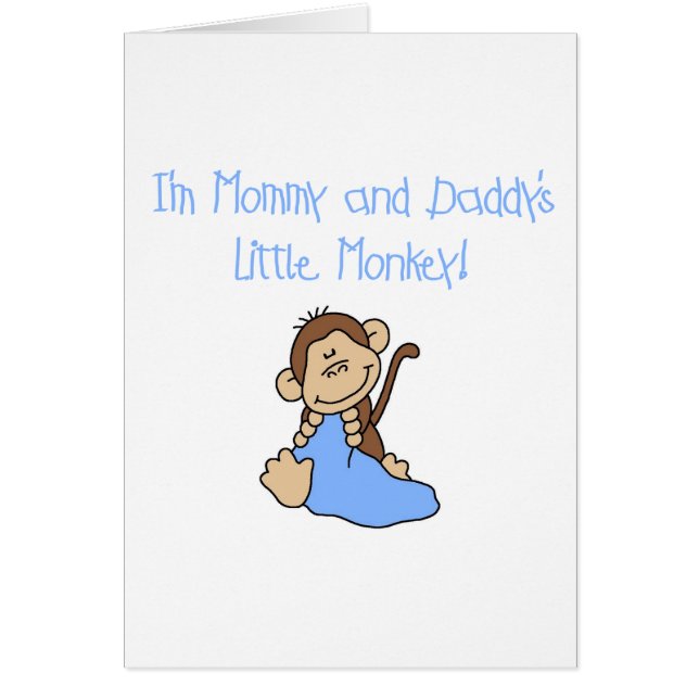 Singe de maman et de papa - T-shirts et cadeaux (Devant)