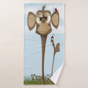 Singe idiot et coccinelles