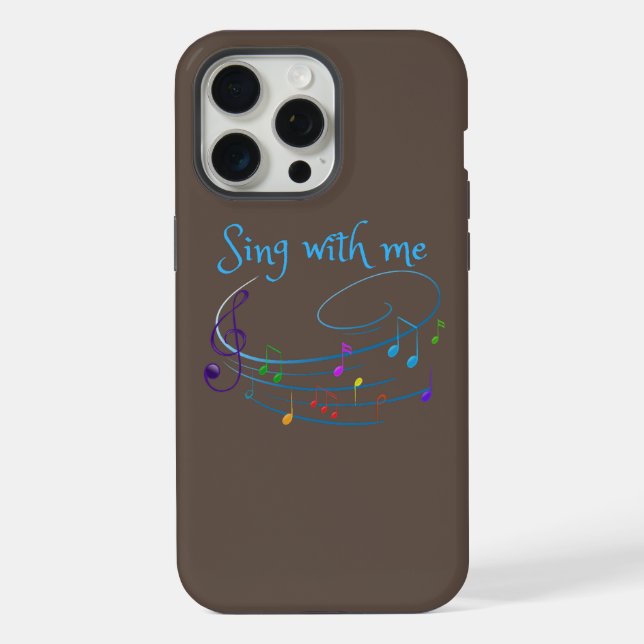 singe mit mir iPhone 15 pro max hülle (Rückseite)