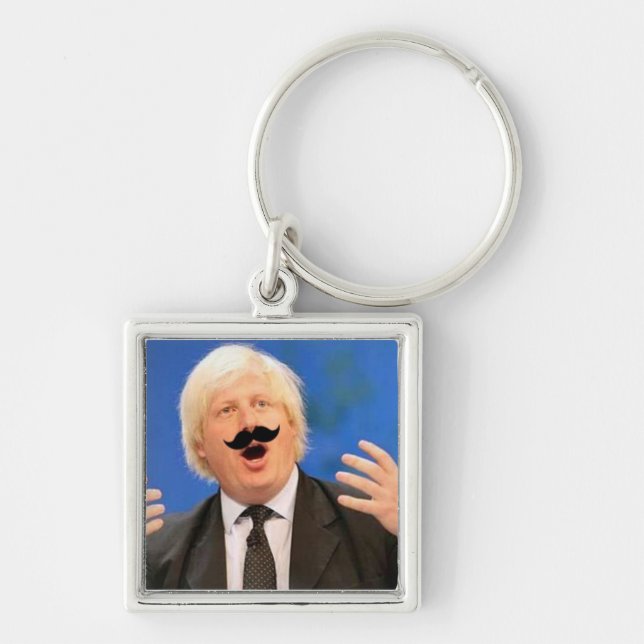 Singen-ein-langer Boris Schlüsselanhänger (Vorne)