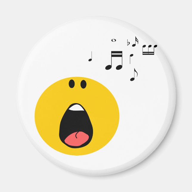 Singen seines kleinen Herzens Magnet (Vorne)