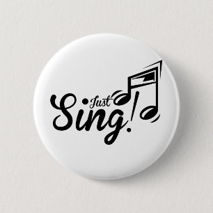 Singen Sie einfach Button
