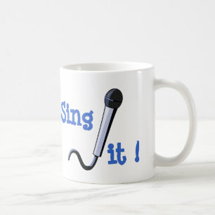 Singen Sie es! Kaffeetasse
