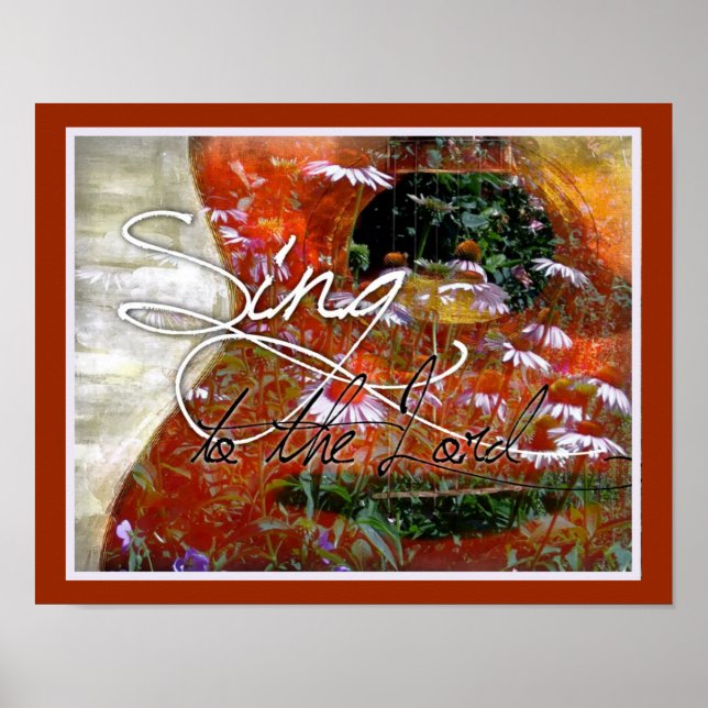 Singen Sie zum Lord Poster (Vorne)
