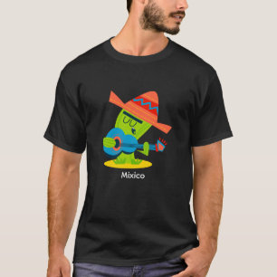 Singender Kaktus mit Gitarre T-Shirt