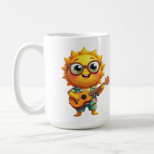 Singender Sonnenschein Kaffeetasse