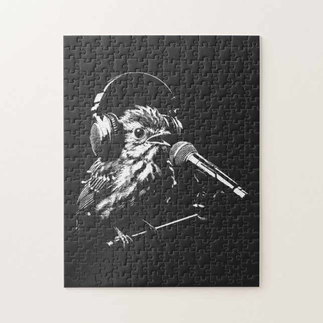Singender Vogel (Vertikal)