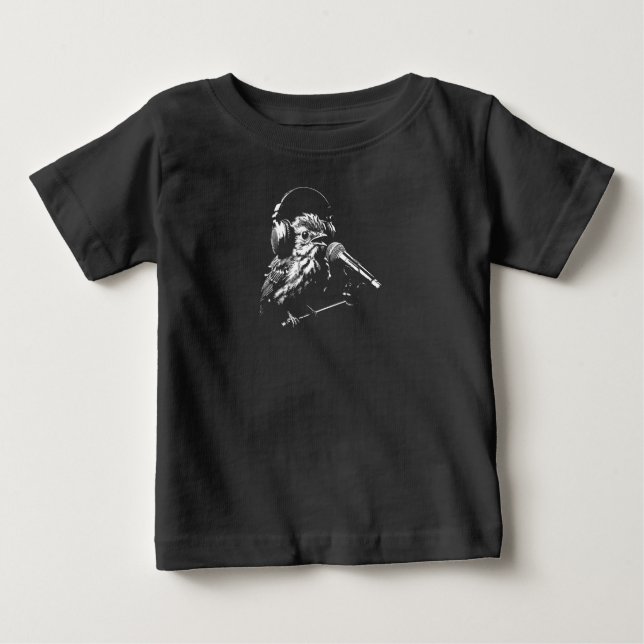 Singender Vogel Baby T-shirt (Vorderseite)