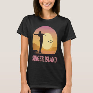 Singer Island Vacation Beach Morning Sun Water Pee T-Shirt