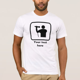 Singer-Logo — Anpassbar T-Shirt
