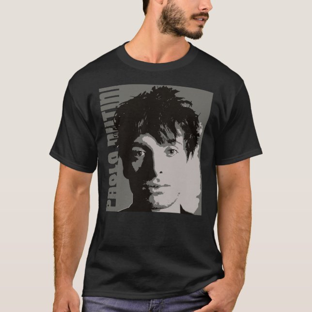 Singer-Songwriter Paolo Nutini Designs T-Shirt (Vorderseite)