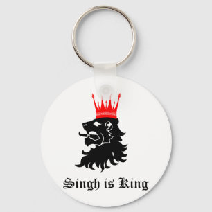 Singh ist King Schlüsselanhänger