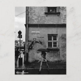 Singin' dans la carte postale de la pluie, avec Ci