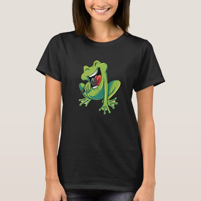 Singing Frog Toad T-Shirt (Vorderseite)