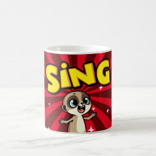 Singing Meerkat Kaffeetasse