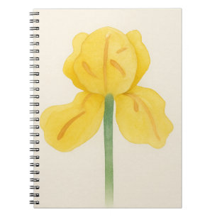 Single Daffodil Watercolor Notizblock