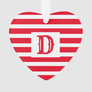 Single für die niedliche Rot- und Weißabstrichkons Ornament