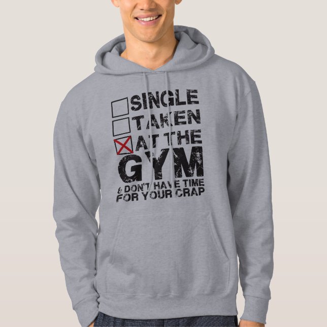 Single, genommen, an der Turnhalle - Shirt für (Vorderseite)