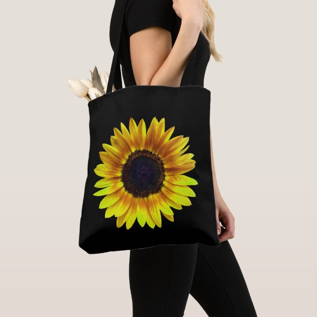 Single Hellgelbe Sonnenblume Tasche (Von Nahem)