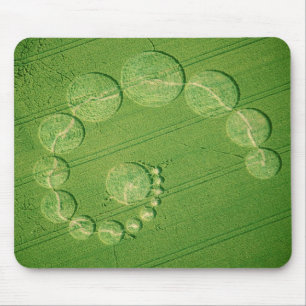 Single-Julia-Ernte-Kreis Mousepad