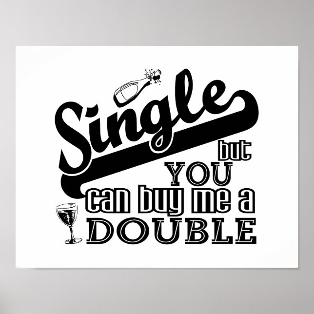 SINGLE-Kundenposter Poster (Vorne)
