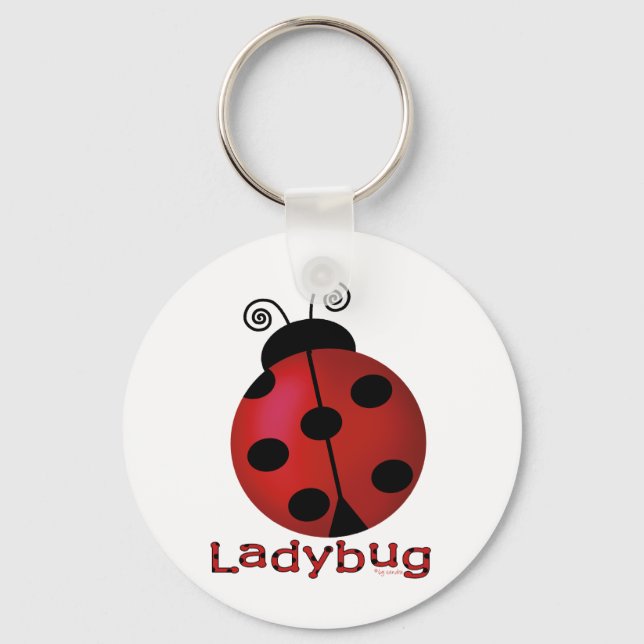 Single Ladybug Schlüsselanhänger (Vorderseite)