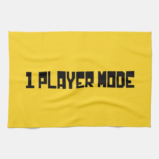 Single/Modus für einen Player Geschirrtuch (Horizontal)