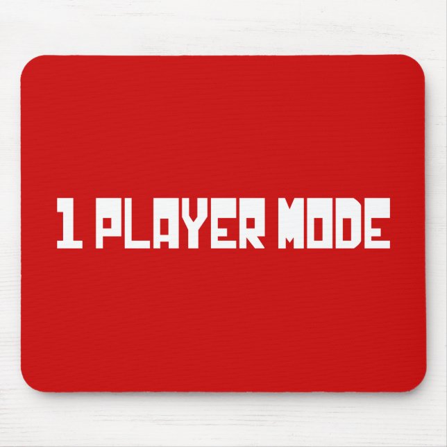 Single/Modus für einen Player Mousepad (Vorne)