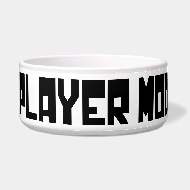 Single/Modus für einen Player Napf (Vorderseite)