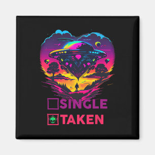 Single oder Shirt Alien Valentine Shirt Valent Magnet