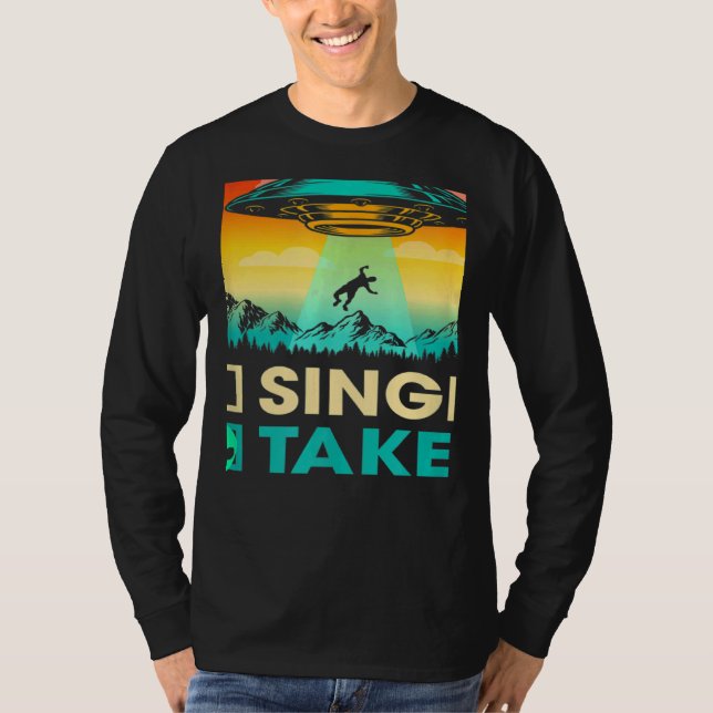 Single Or Taken  Alien UFO Valentine's Day Men Wom T-Shirt (Vorderseite)