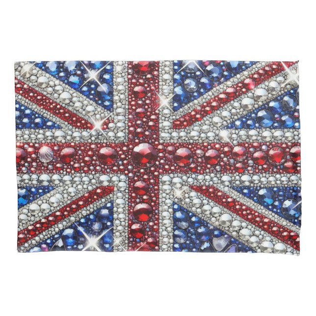Single Pillowcase mit Britischen Farben Kissenbezug (Vorderseite)