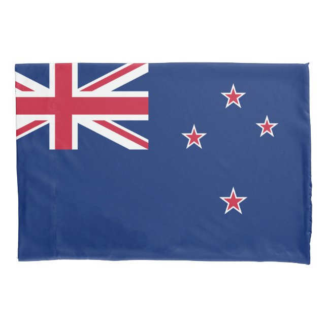 Single Pillowcase mit neuseeländischer Flagge Kissenbezug (Vorderseite)