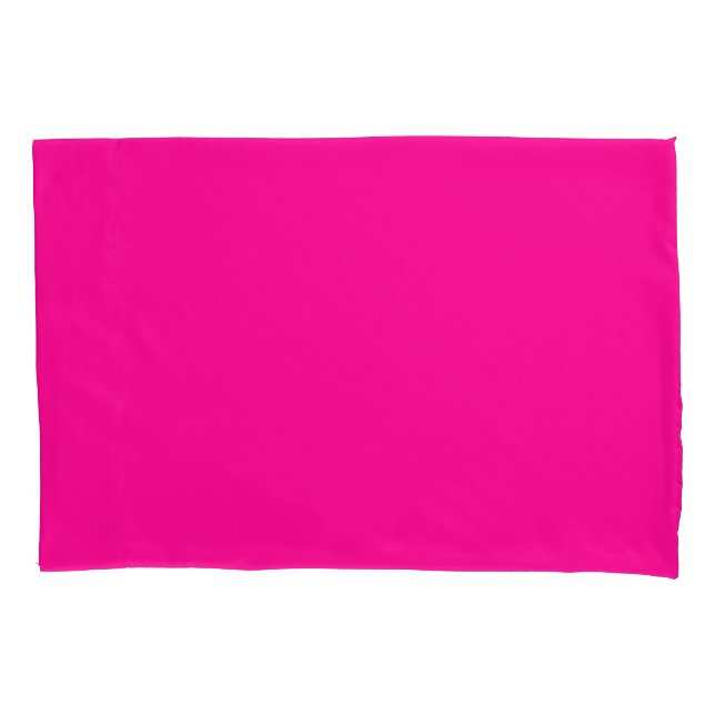Single Pillowcase, Standardgröße, hellrosa Kissenbezug (Vorderseite)