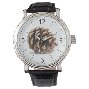 Single pinecon armbanduhr