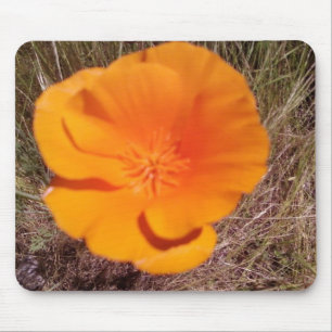 Single Poppy Mousepad