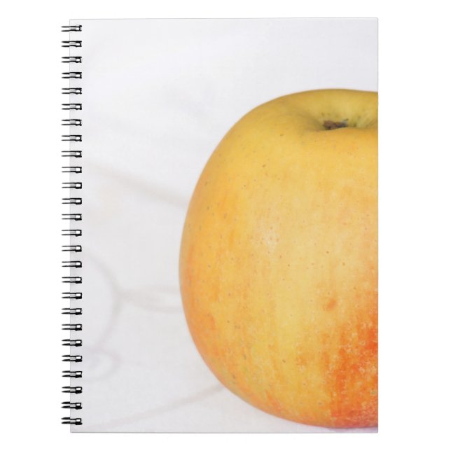 Single reifer Apfel Notizblock (Vorderseite)