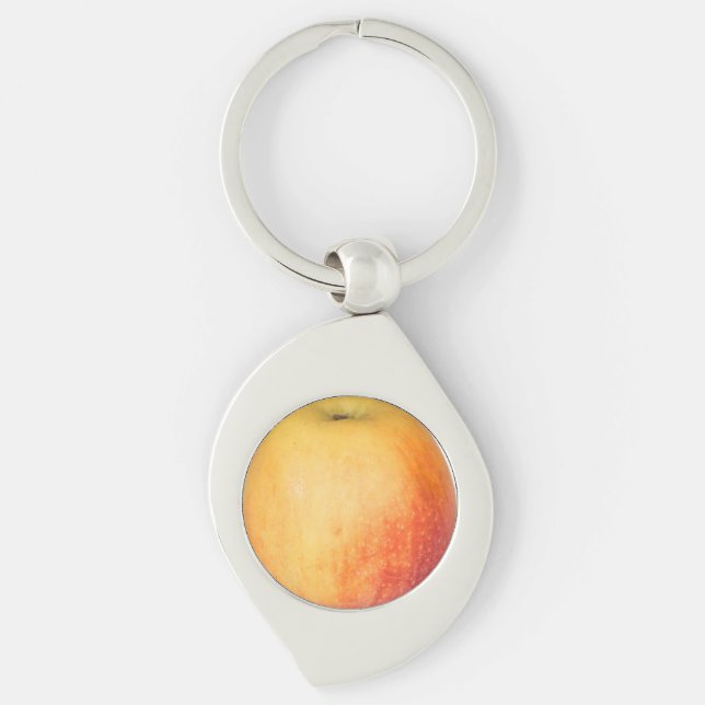Single reifer Apfel Schlüsselanhänger (Vorderseite)
