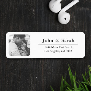 Single-Rückgabeaufkleber für Fotovorlagen