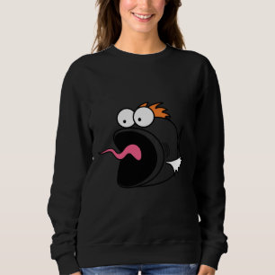 Single schreit Fisch Sweatshirt