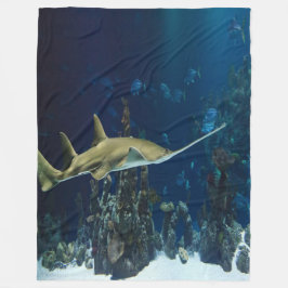 Single Schwertfisch Fleecedecke